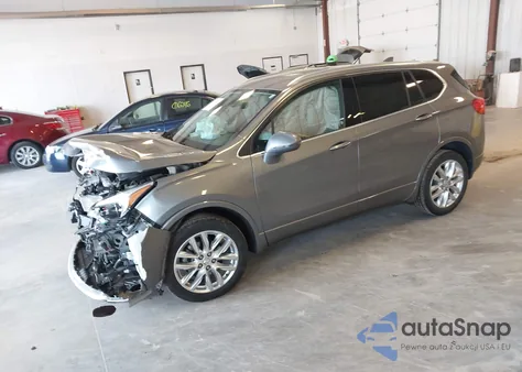 2020 Buick Envision Awd Premium I z USA, uszkodzony, nr VIN LRBFX3SX0LD148386